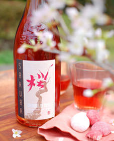 桜のオーガニックワイン！