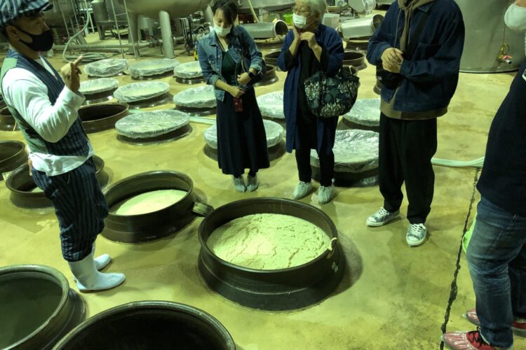 さつまdeまちゼミ　芋焼酎造りが始まった！蔵見学と焼酎神社巡り！