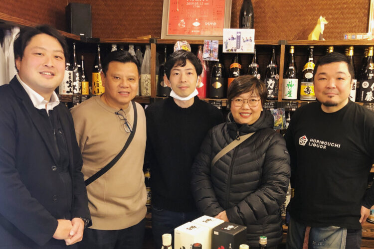 シンガポールの飲食グループ｢Ishinomaki sake grill｣様のオーナー夫妻がご来店下さいました！