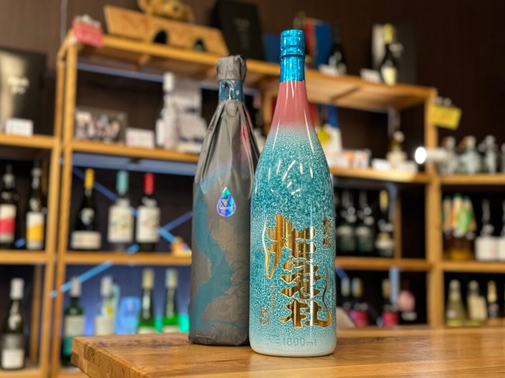 撫磨杜 20周年記念ボトル「パライバトルマリンテールキャット」 25度 1800ml 神酒造