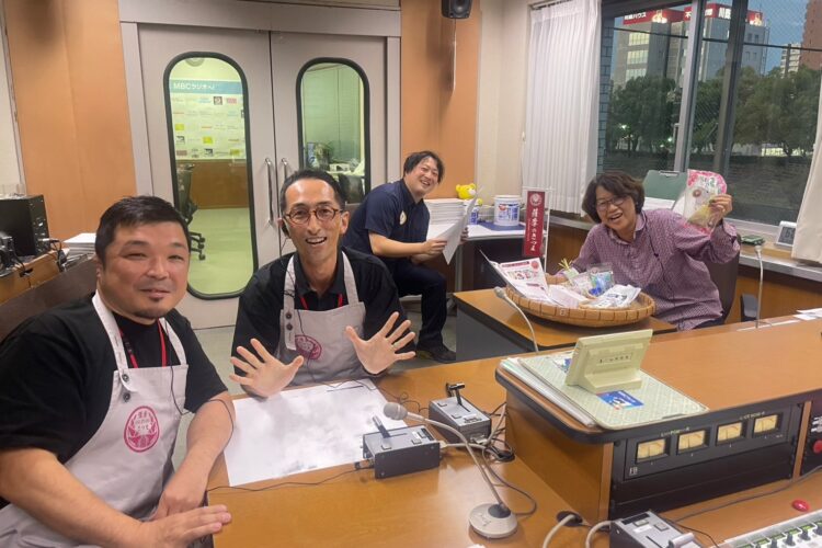 10月4日はMBCラジオで放送の「RADIO BURN+」に出演させて頂きました！