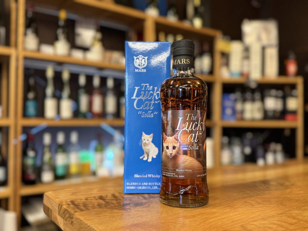 The Lucky Cat Solla 43度 700ml マルス駒ヶ岳蒸溜所