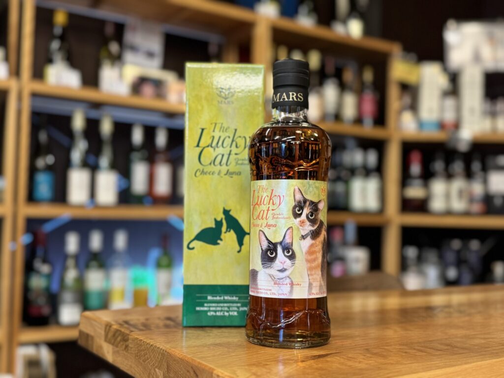The Lucky Cat Double Individuals Choco & Luna 43度 700ml マルス駒ヶ岳蒸溜所