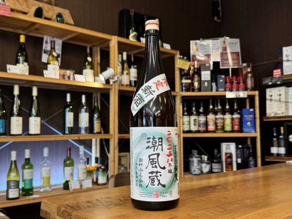 2026年醸かめ壷仕込み純黒新酒 潮風蔵 25度 1800ml 田村合名